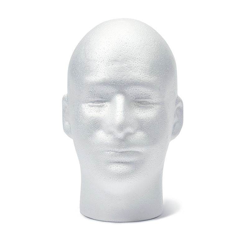 SmoothFōM Male Head - White (CPG)
