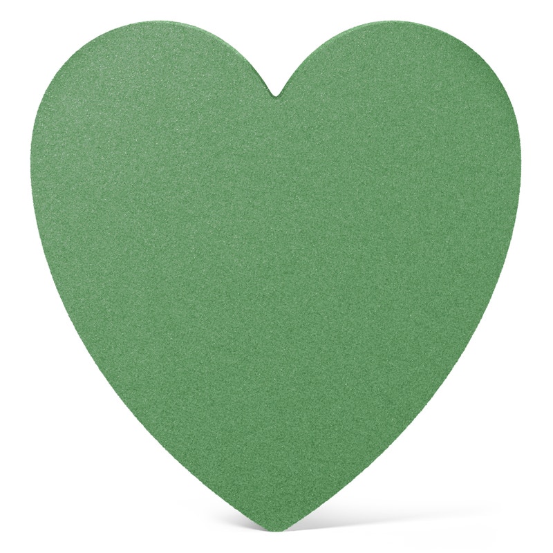 FloraFōM Heart - Green (Bulk)