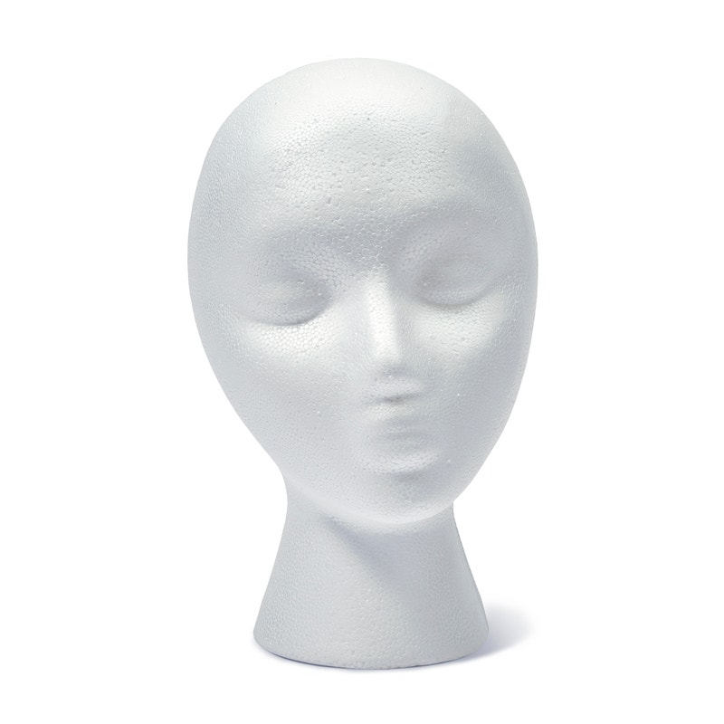 SmoothFōM Female Head - White (CPG)