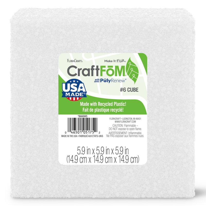 CraftFōM Cube - White (CPG)